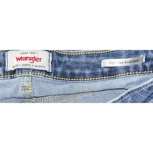 Wrangler High-Rise Bold Bootcut Stretch Jeans Women's Size 8 28X32 - Picture 6 of 7